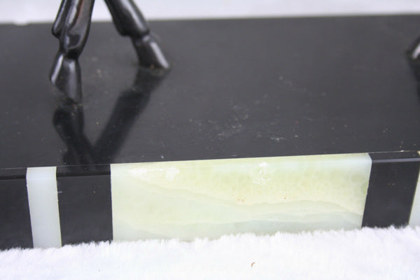 ART deco Spelter bronze Deer statue sculpture French