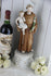 XL Antique French vieux paris porcelain Saint anthony Statue religious figurine