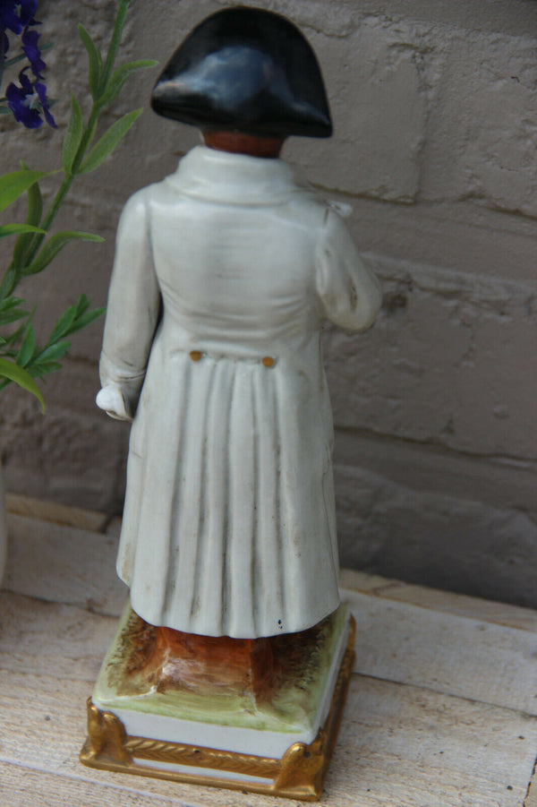 Scheibe alsbach marked german porcelain Napoleon officer figurine