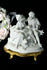 German Unterweissbach Bisque porcelain group romantic couple sheep statue