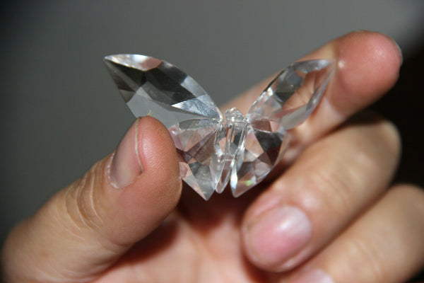 Crystal glass Swarovski Animal figurine Butterfly