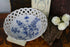 Blue white pottery 19th c Bowl coupe  Holland
