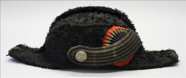 Exclusive Officer military Belgian garde civique 1830 -1930 Doctor hat