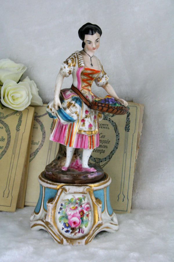 Rare 19c Antique attr Jacob Petit Old Paris Porcelain 10.6