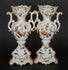 PAIR Exclusive old paris porcelain gout de petit floral decor 19thc French