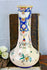 French Faience Longwy pottery Vase Polychrome 1920  marked art deco porcelain