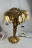 Mid century Hollywood regency Hans Kogl Palm Tree lamp metal gold gilt 1970