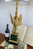 Maison DEKNUDT mid century hollywood regency eagle bronze table lamp