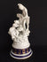 TOP XL capodimonte porcelain Bisque Statue group romantic marked italy 1920's