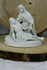 Antique French White bisque porcelain Pieta jesus mary Statue marked