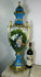 XL 28" French porcelain Style Sevres Vase romantic landscape decor