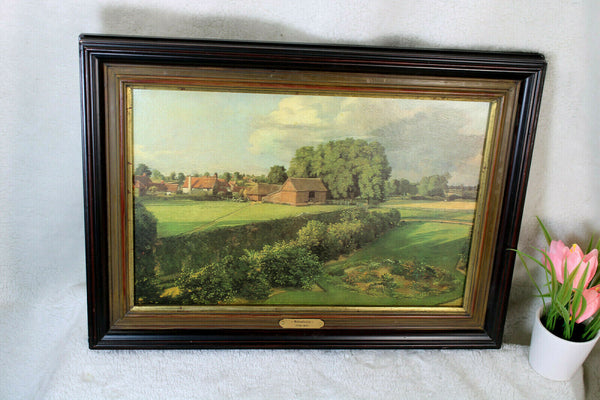 Vintage oil canvas painting repro John constable landscape decor