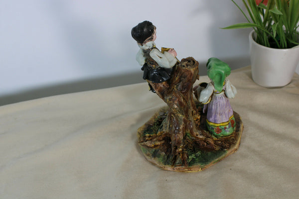 vintage Massidda Ceramic italian Signed statue figurine