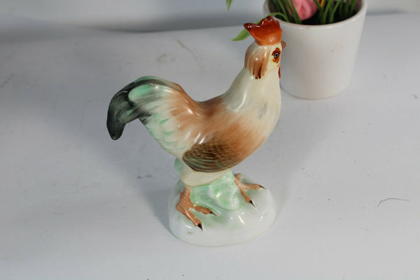 Herend Hungary porcelain marked rooster animal
