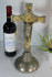 Vintage belgian Spelter metal crucifix cross