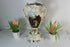 Antique French 19thc vieux paris porcelain hand paint vase