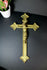 Antique french bronze crucifix