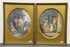 PAIR antique engravings framed begin 1900s