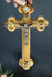 Small JERUSALEM Cast resin cross relic religious