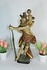 German Wood carved religious saint Christopher 1950 religious