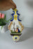 Antique quimper French faience holy water font religious rare