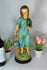 Antique French chalkware religious statue of young jesus