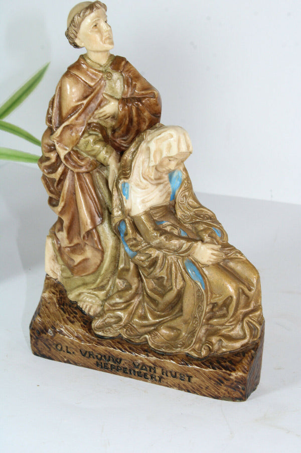 Vintage Flanders statue olv van rust heppeneert figurine