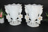 pair antique vieux paris porcelain vases floral decor