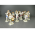 Set 10 German schierholz porcelain marked Musician figurine angels cherubs