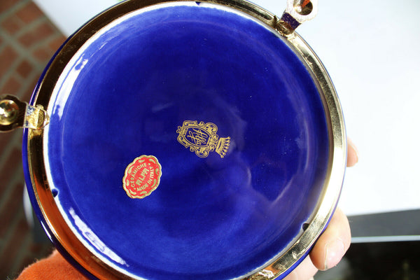 vintage italian porcelain ashtray romantic decor