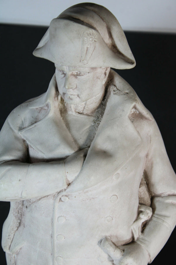 Antique xl  Chalkstone Napoleon figurine statue