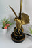 Hollywood regency MAISON DEKNUDT Bronze eagle table lamp 1970