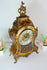 Vintage Boulle mantel clock caryatid head FHS movement