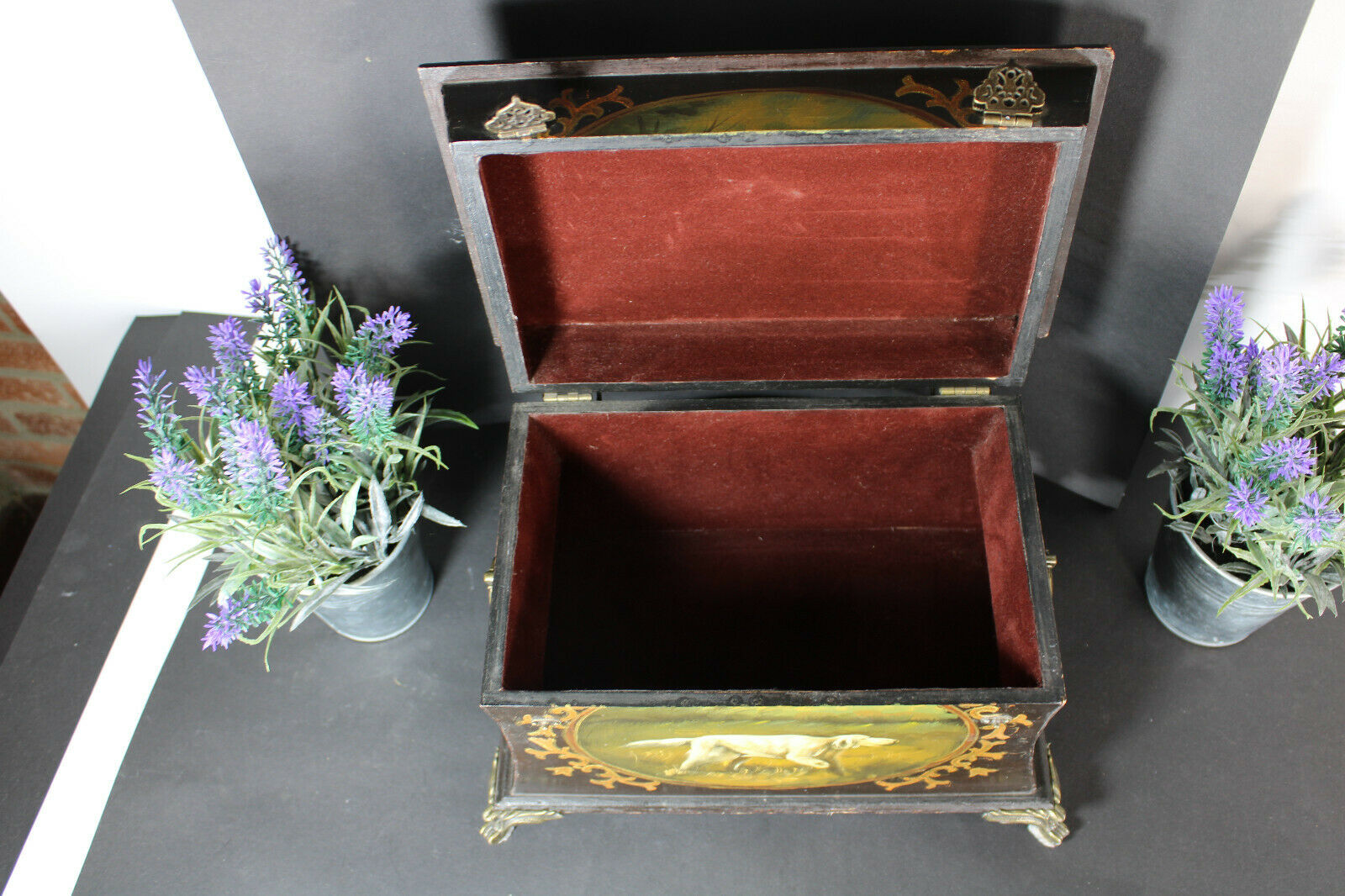 the antique french paint box