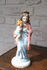 Vintage porcelain madonna child figurine statue