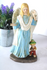 vintage german porcelain angel child rabbit figurine statue