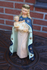 Antique ceramic chalk statue madonna child signed guelfi