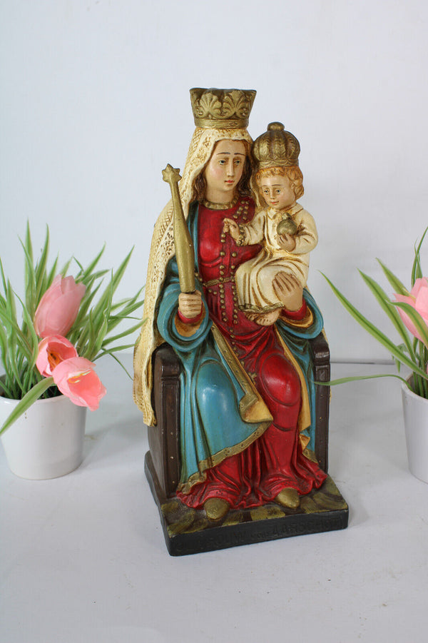 Antique ceramic MAdonna AARSCHOT statue figurine religious