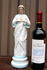 Antique bisque porcelain saint sacred heart jesus christ statue figurine