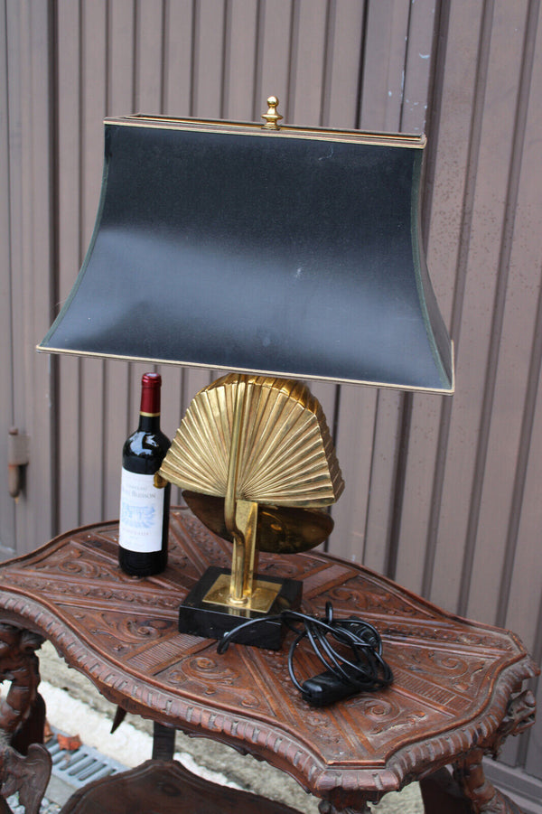 Hollywood regency mid century PHARAOH lamp maison jansen for deknudt 1970