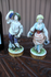 Pair Volkstedt The Grape Pickers German Porcelain Figurines statue