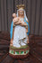 Antique Religious our lady ter eik Statue figurine ceramic