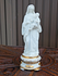 Antique Vieux paris porcelain  bisque madonna religious figurine statue