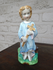 Antique Belgian vieux andenne bisque porcelain young jesus figurine statue