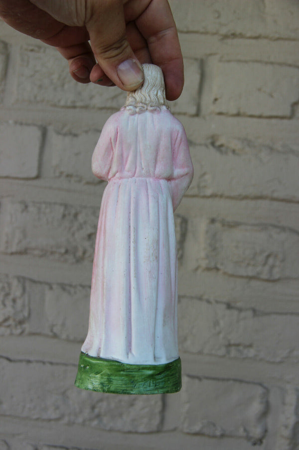Antique Religious French porcelain apostle saint figurine statue