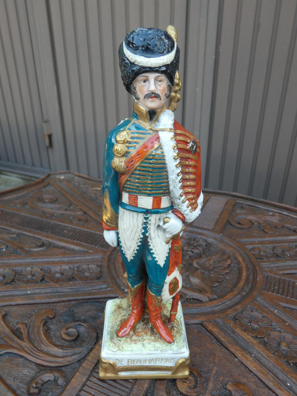 German Scheibe Alsbach porcelain napoleon general de beauharnais Figurine