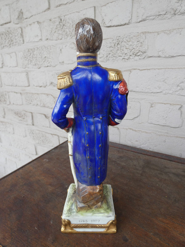 German scheibe alsbach marked porcelain napoleon general LEPIC