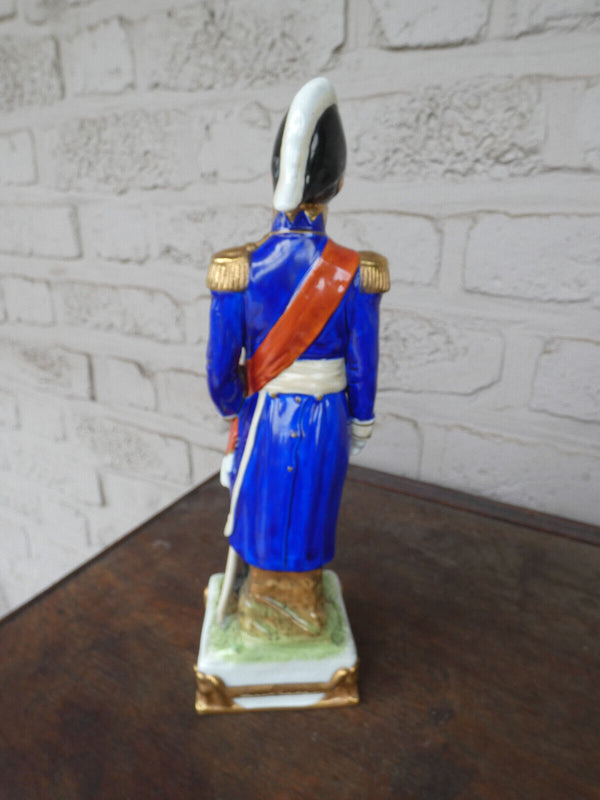 German scheibe alsbach marked porcelain napoleon general bertrand