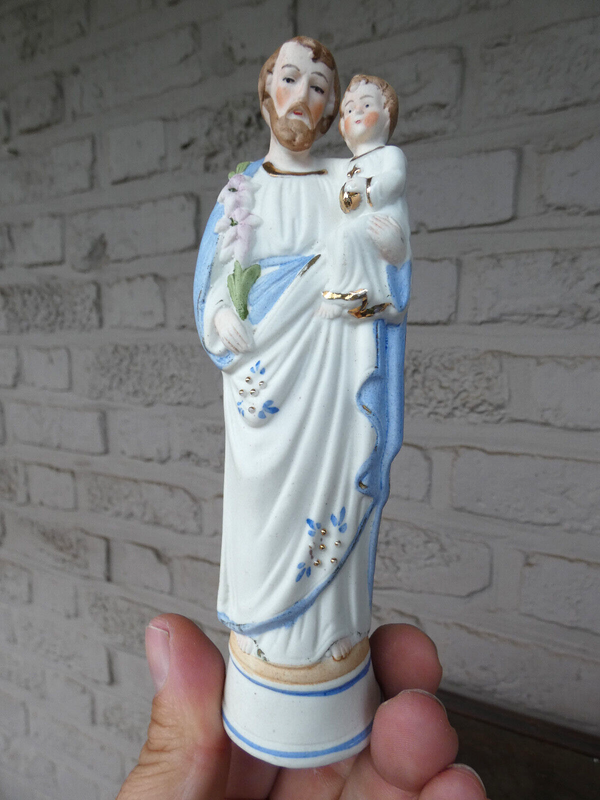 German saint joseph Figurine statue porcelain