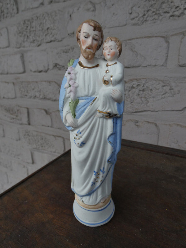 German saint joseph Figurine statue porcelain